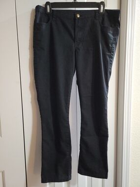 Divided For H&M Black Dress Pants with Gold Hardware